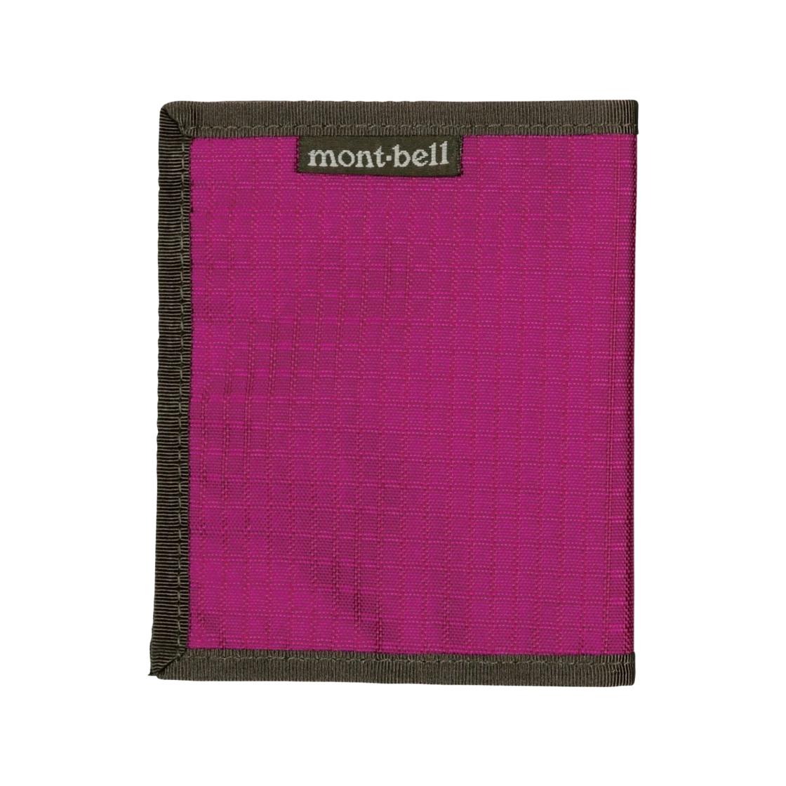 1123768 Montbell Slim Wallet Dark Fuchsia
