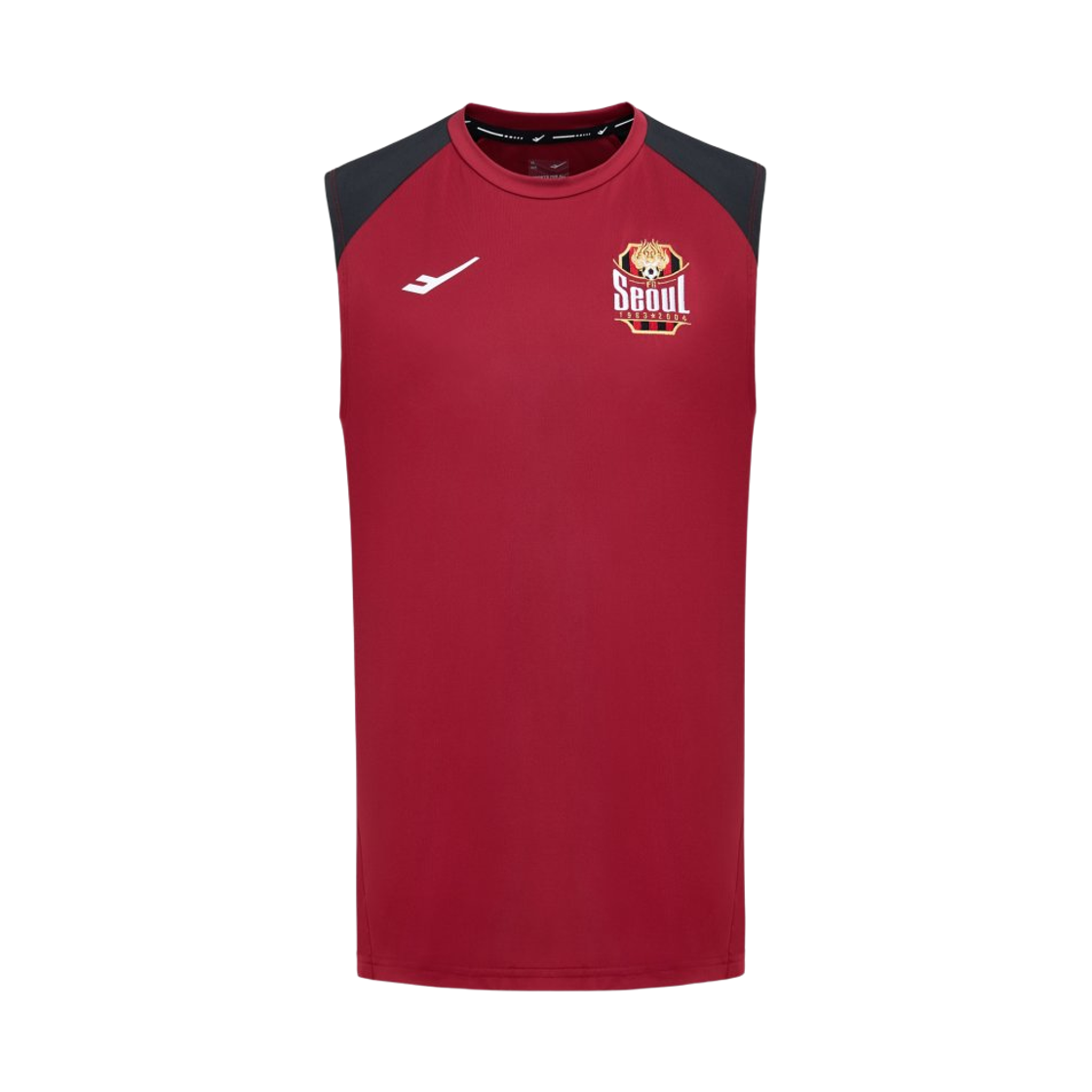 프로-스펙스 X FC서울 2026 FC서울 어센틱 민소매 연습복 상의 레드(PRO-SPECS X FC SEOUL 2026 FC SEOUL Authentic Sleeveless Training Top Red)