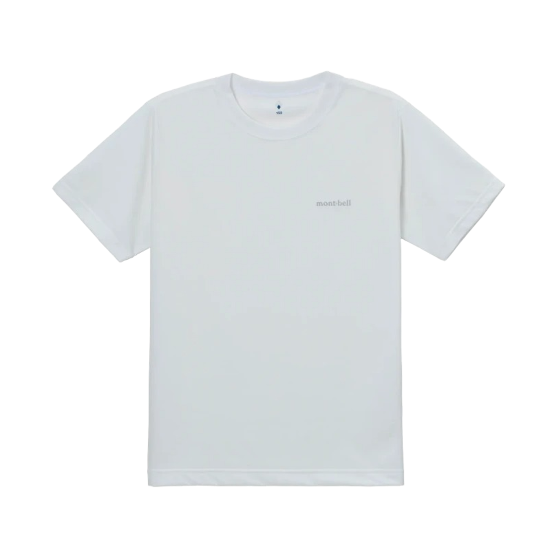 1114938 (Kids) Montbell Wickron UV-Tect T-Shirt White