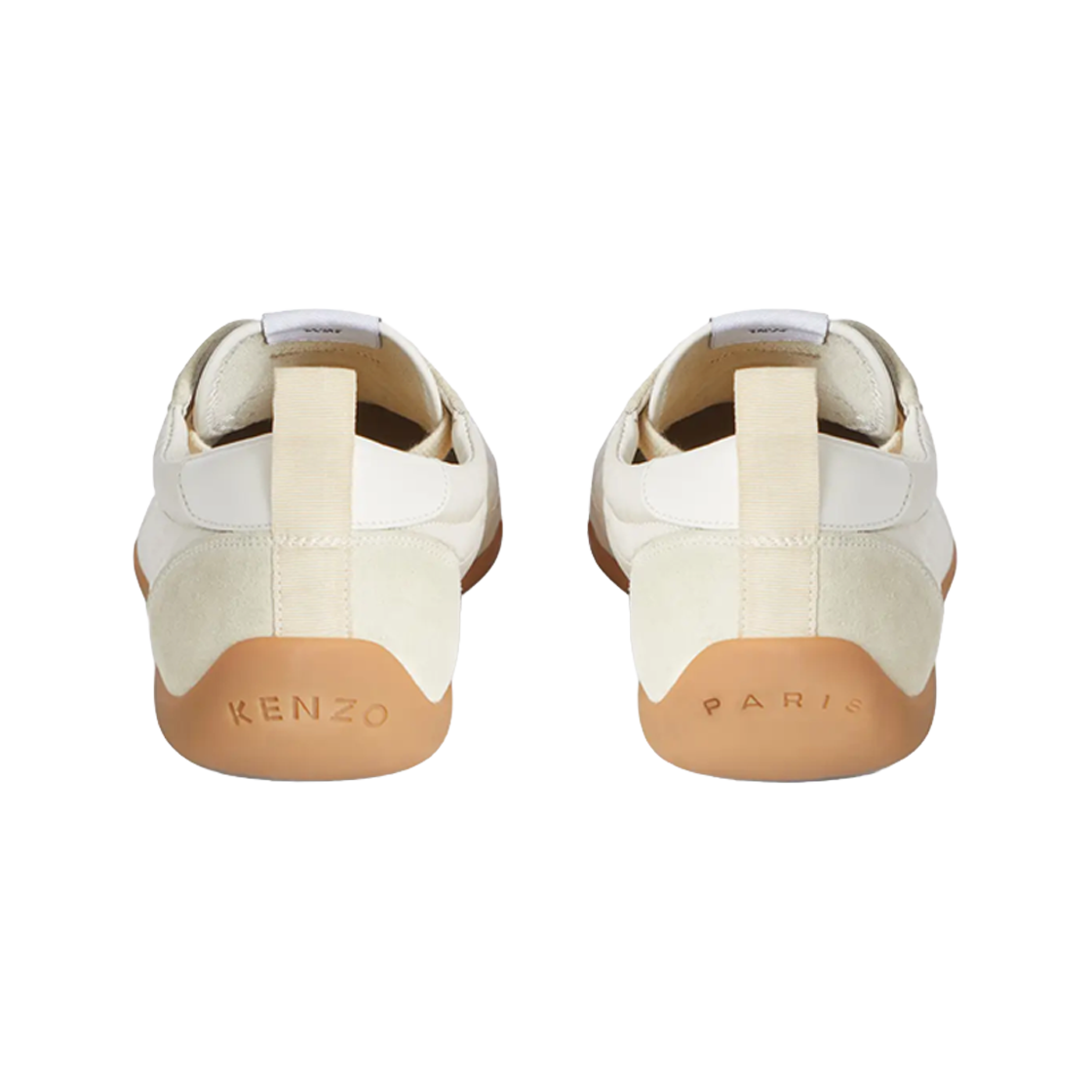 겐조 스트라이커 로우 탑 플랫 스니커즈 에크루 - 26SS(Kenzo Striker Low Top Flat Sneakers Ecru - 26SS) - 4