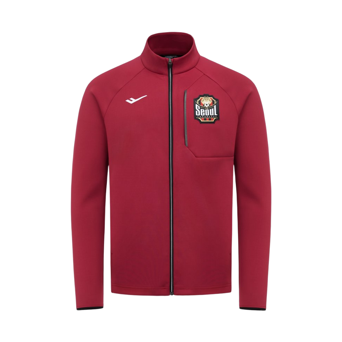 프로-스펙스 X FC서울 2026 FC서울 어센틱 춘추 이동복 상의 레드(PRO-SPECS X FC SEOUL 2026 FC SEOUL Authentic Spring Autumn Travel Top Red)