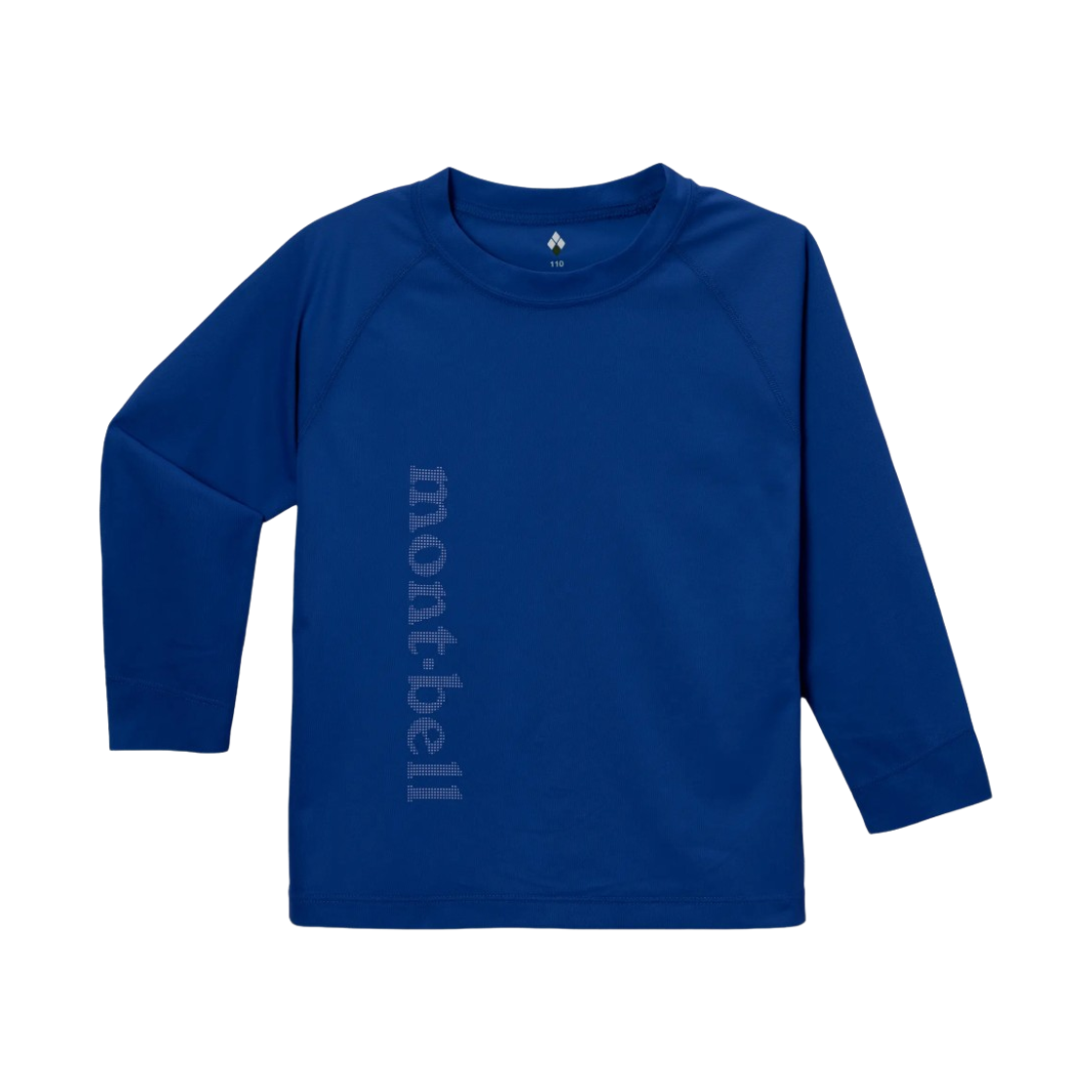 1114501 (Kids) Montbell Cool Light Long Sleeve T-Shirt Blue