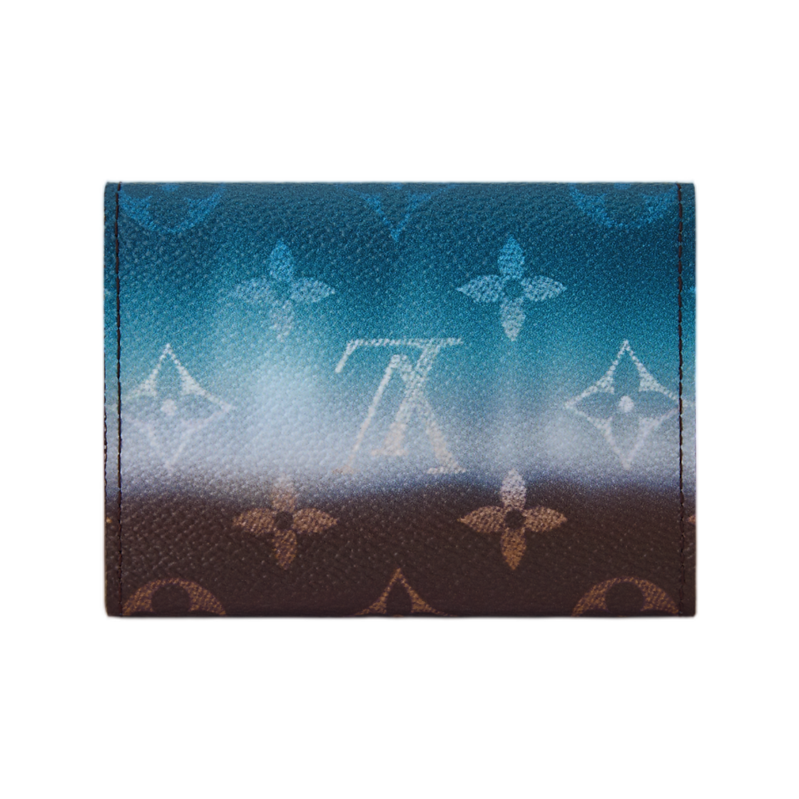 루이비통 엔벨로프 비즈니스 카드 홀더 블루 모노그램 피그먼트(Louis Vuitton Envelope Business Card Holder Blue Monogram Pigment) - 3