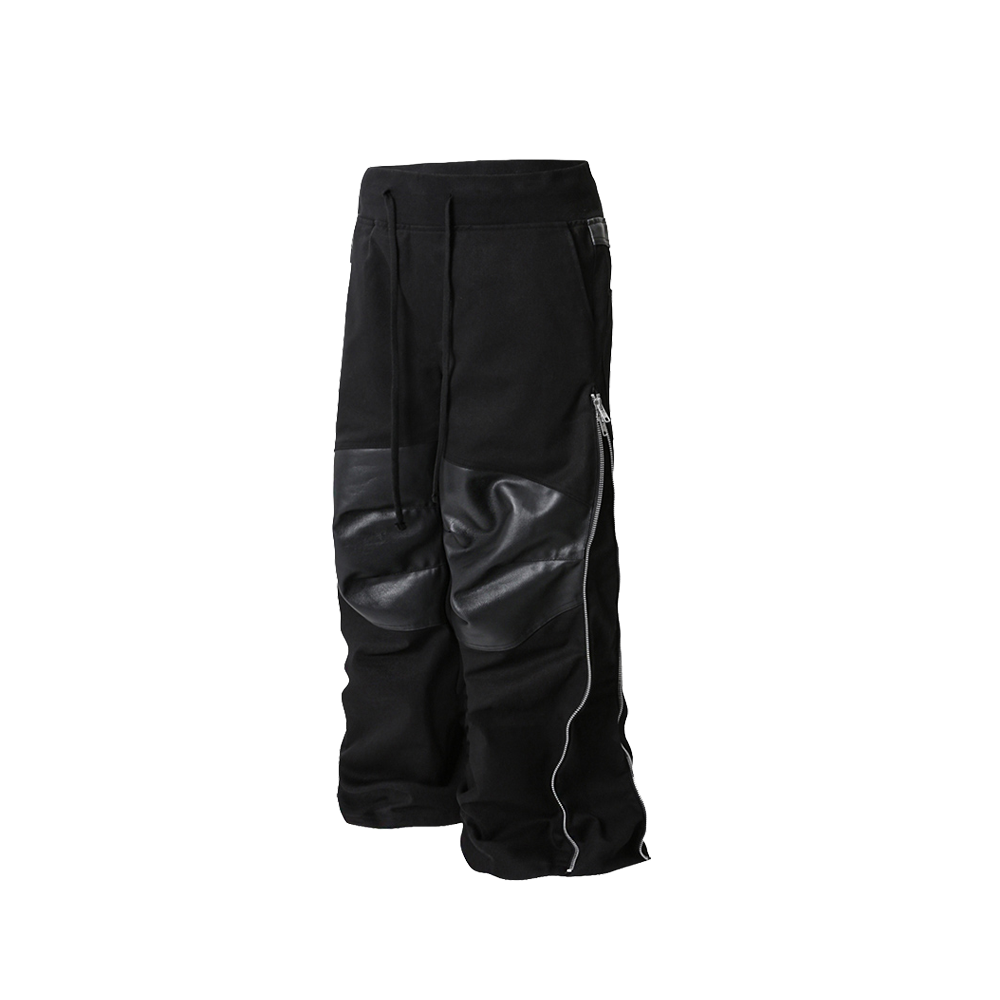 로어링라드 카본 코팅 사이드 지퍼 팬츠 블랙(ROARINGRAD Carbon-Coated Side-Zip Pants Black)