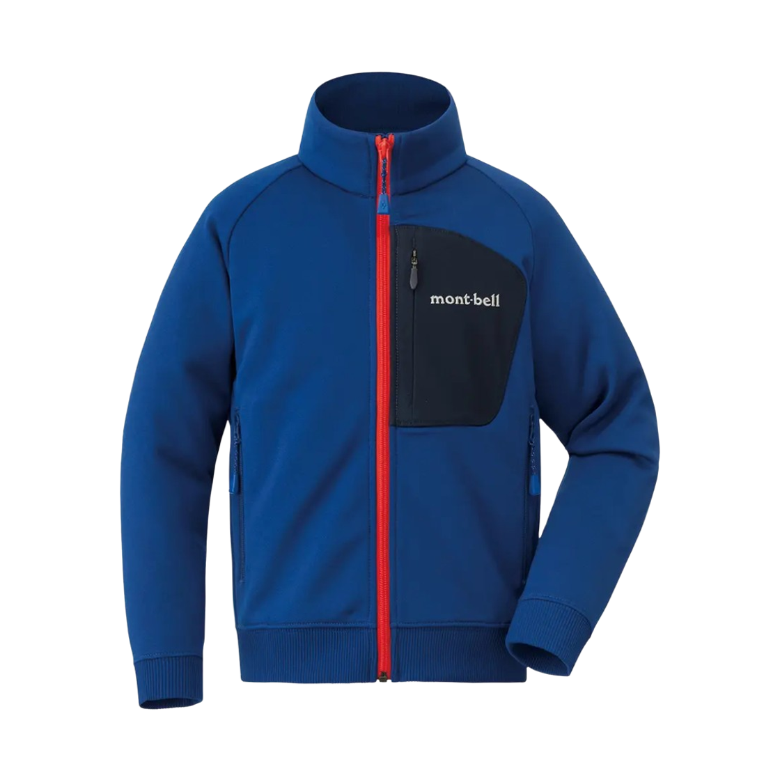 (키즈) 몽벨 마운틴 저지 자켓 오리엔트 블루((Kids) Montbell Mountain Jersey Jacket Orient Blue)