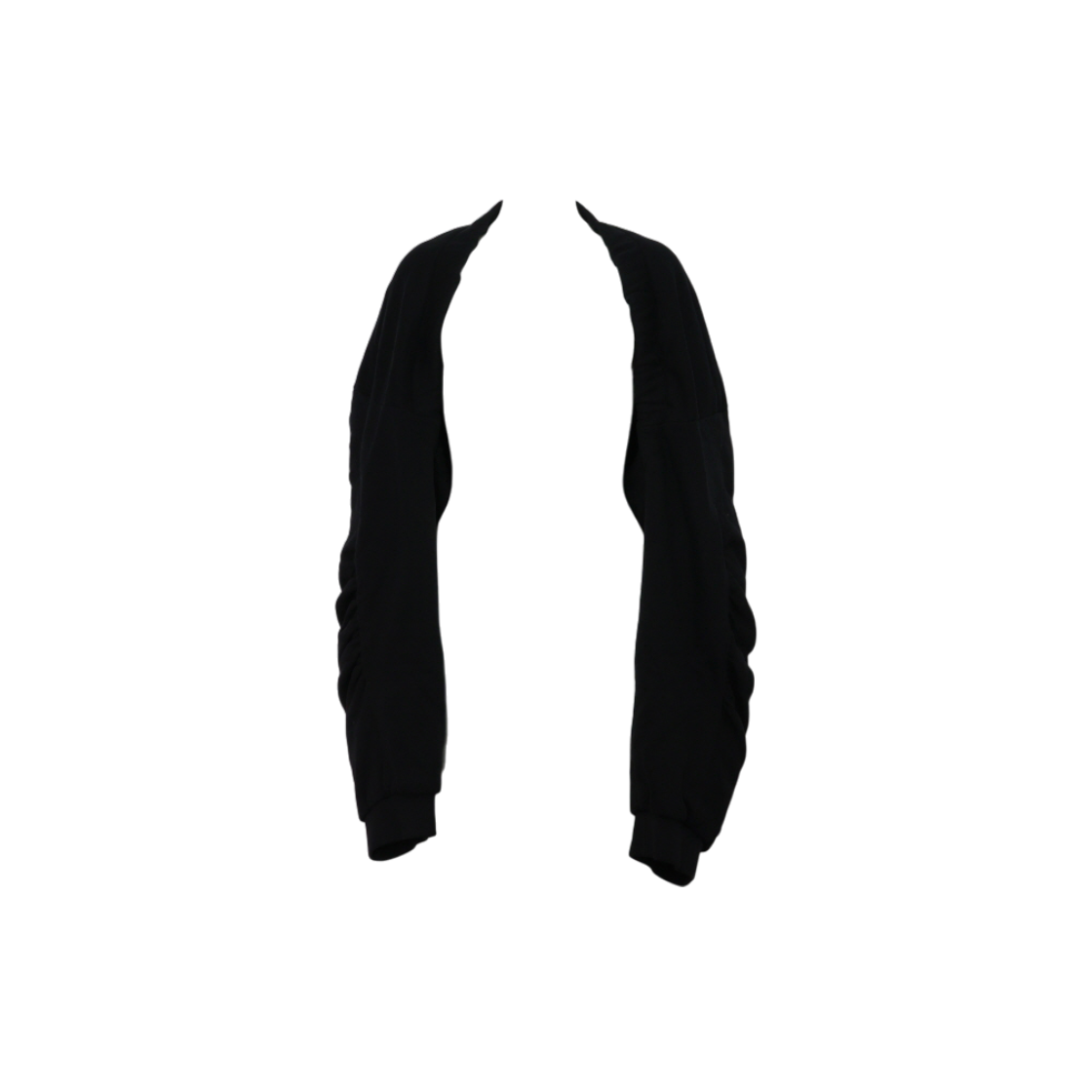 ITV3DV37RPDI Dries Van Noten Black Women's Cropped Cape Jacket