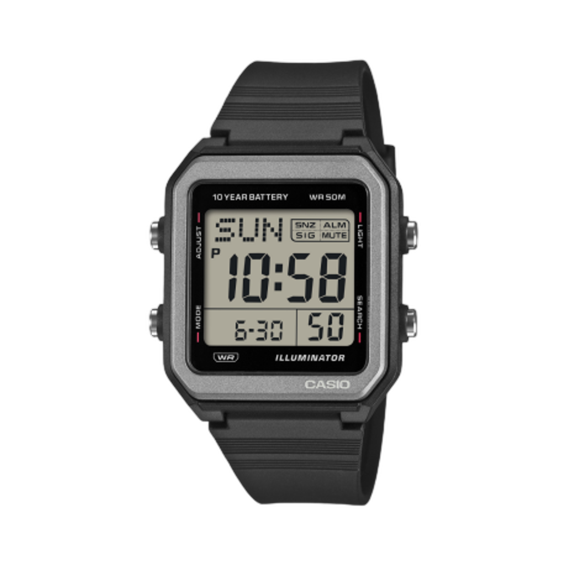 카시오 W-221H-1AV 블랙(Casio W-221H-1AV Black) - 1
