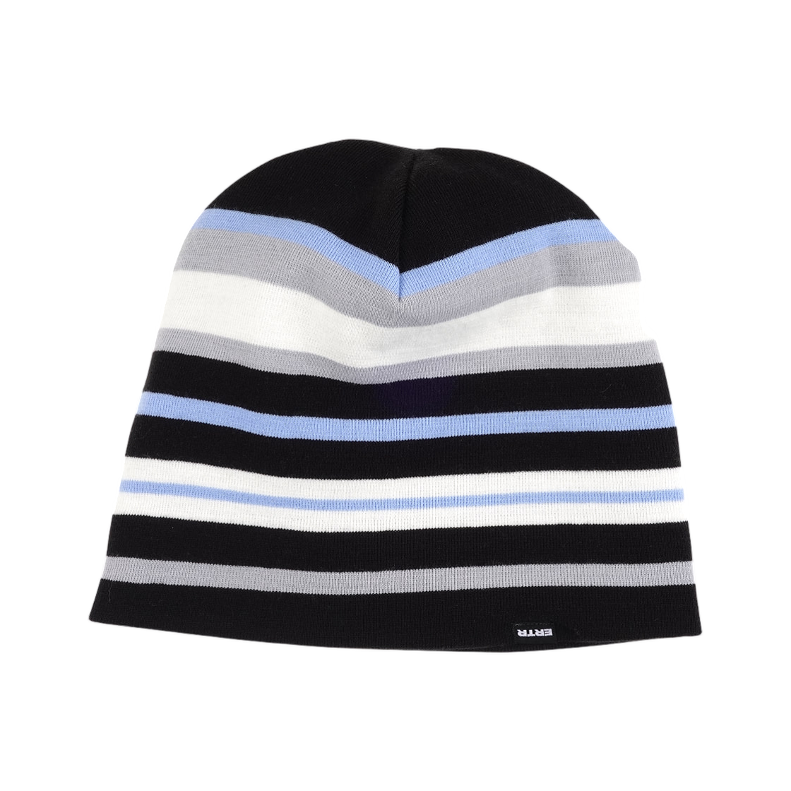 이알티알 리버시블 스트라이프 비니 블랙(ERTR Reversible Stripe Beanie Black) - 3