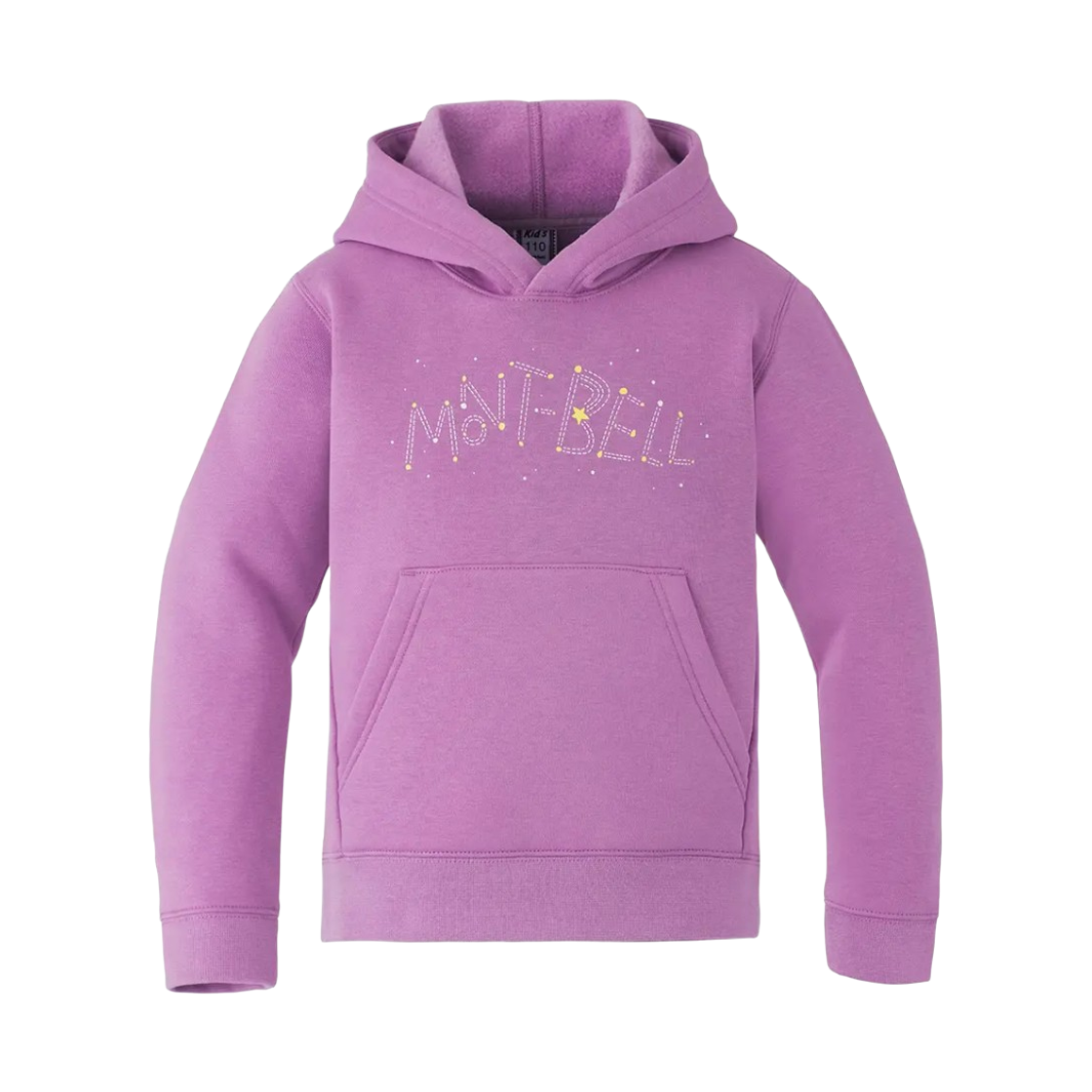 2104857 (Kids) Montbell Cotton Hooded Sweatshirt Pink