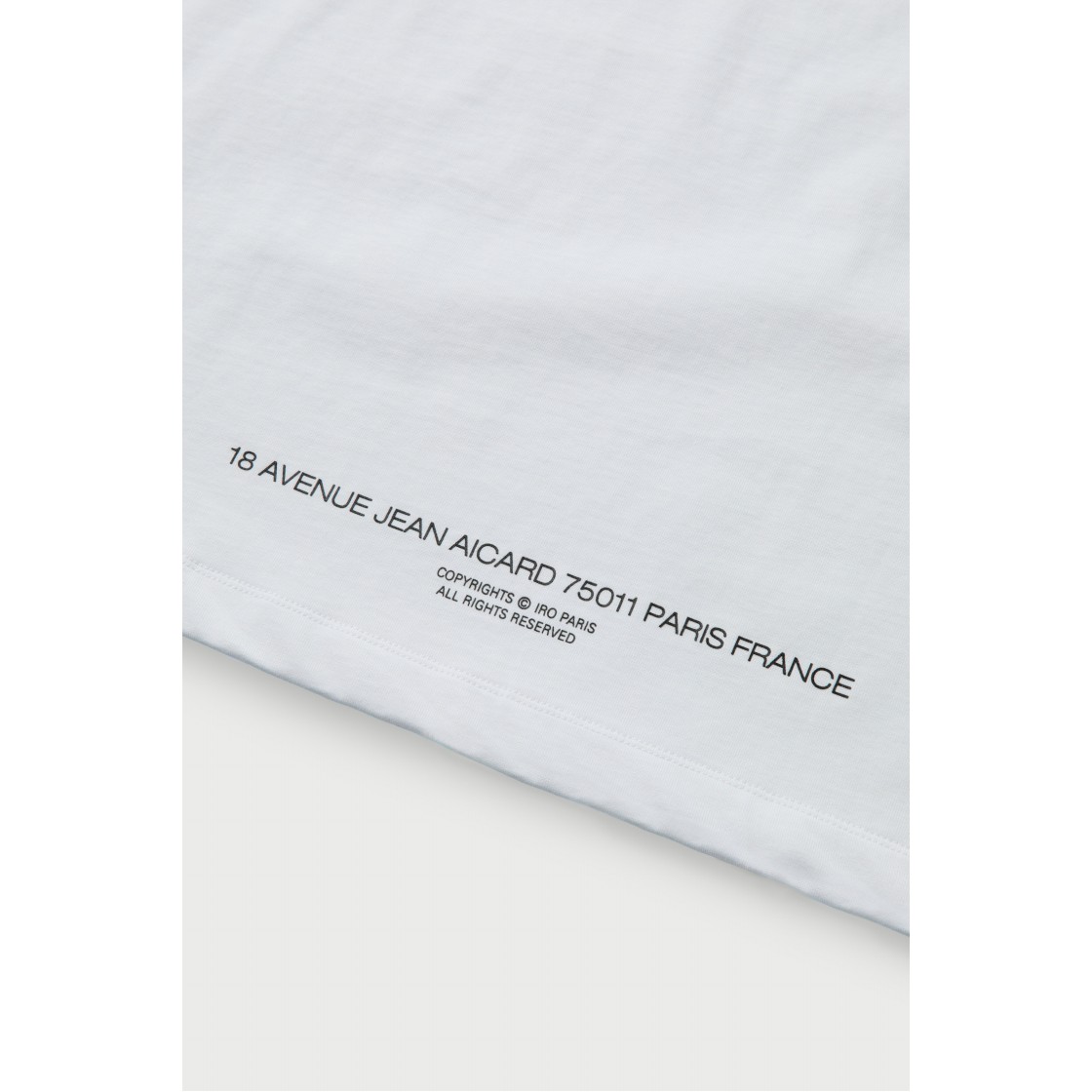 이로 세이블 피그먼트 로고 티셔츠 화이트(IRO Sable Pigment Logo T-Shirt White) - 6