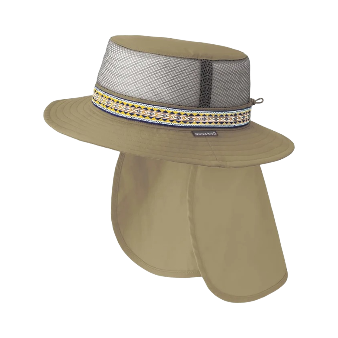 1118525 (Kids) Montbell Detachable Shade Hat Tan