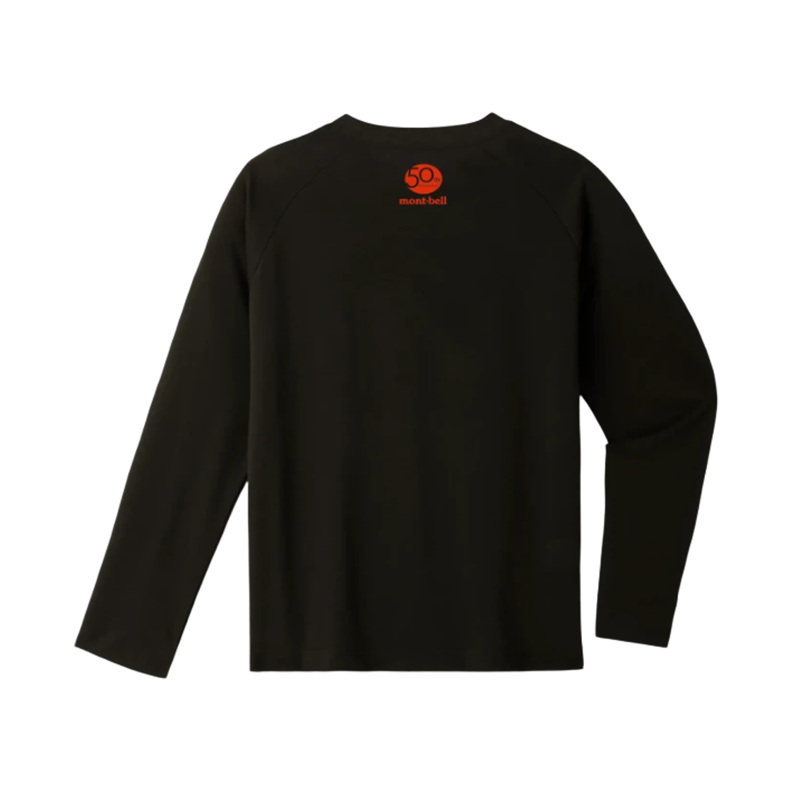(키즈) 몽벨 위크론 롱슬리브 몬타 베어 50주년 티셔츠 블랙((Kids) Montbell Wickron Long Sleeve Monta Bear 50th T-Shirt Black) - 2