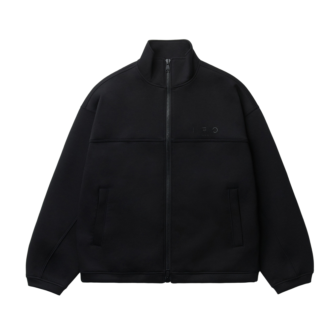 이로 코멧 쿠션지 하이넥 점퍼 블랙(IRO Comet Cushioned Fabric High-Neck Jumper Black)