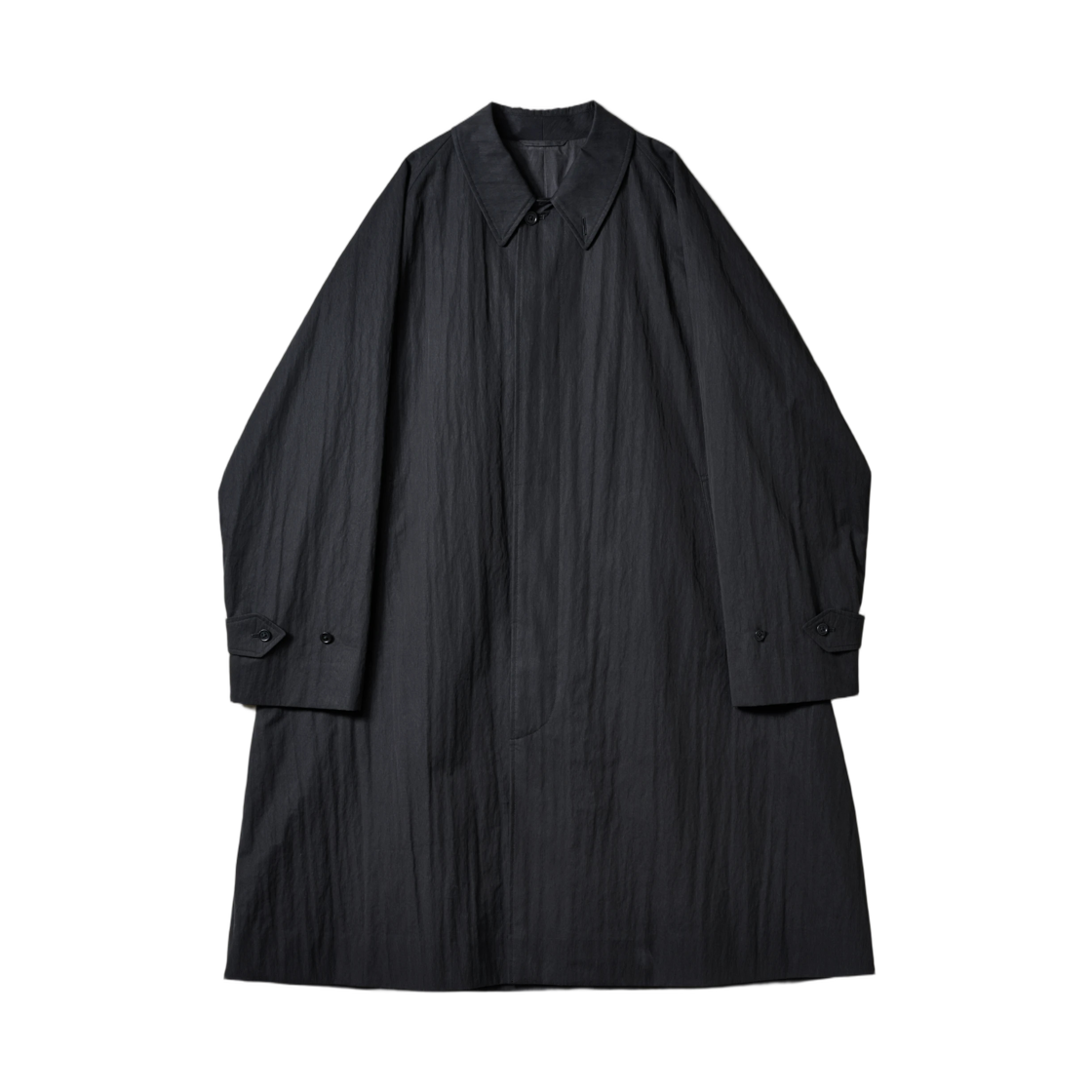 A0KS0000PTI2 Kaptain Sunshine C/N Twill Walker Coat Black
