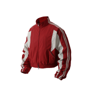 ROARINGRAD 26 Crop Track Jacket Red