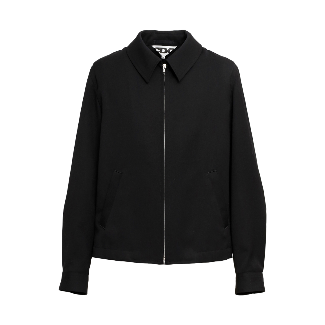 CDG 울 개버딘 클래식 블루종 블랙(CDG Wool Gabardine Classic Blouson Black)