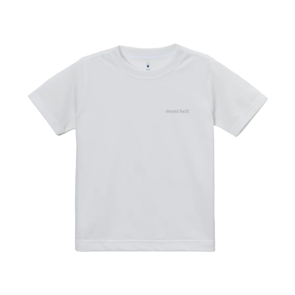 1114939 (Kids) Montbell Wickron UV-Tect T-Shirt White