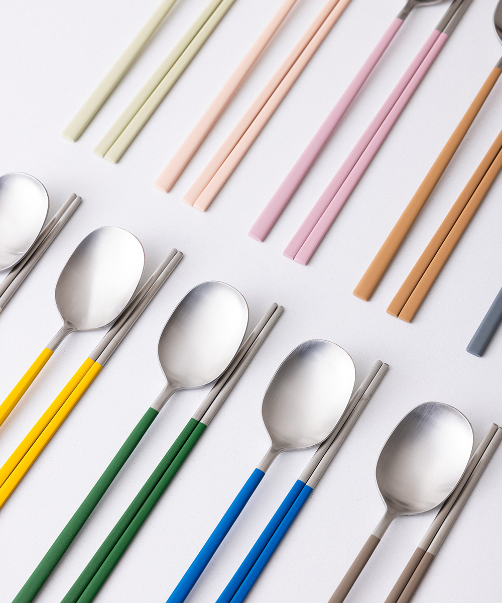 멜로즈샵 한수저 세트 (12Color)(MELOSESHOP Cutlery Set (12Color)) - 2