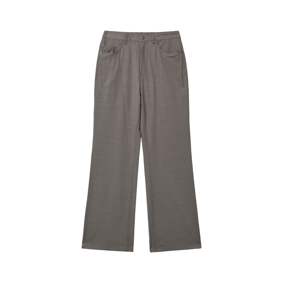XB105 Haleine Wool Relaxed Bootcut Pants Beige (XB105)