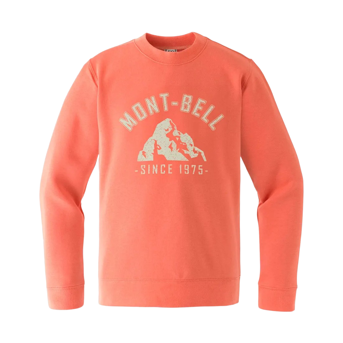 2104860 (Kids) Montbell Cotton Sweatshirt Coral Pink