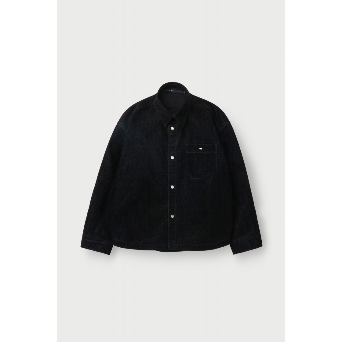 이로 러스터 벨벳 셔켓 블랙(IRO Lustre Velvet Shirt Jacket Black) - 2