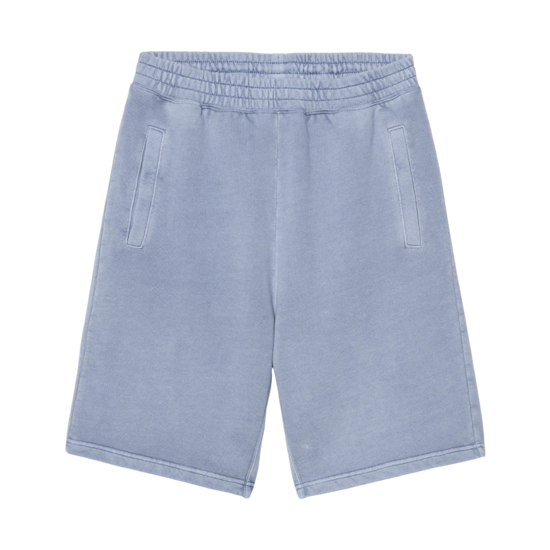 칼하트 WIP 넬슨 스웨트 쇼츠 젠틀 블루 가먼트 다이드(Carhartt WIP Nelson Sweat Short Gentle Blue Garment Dyed)