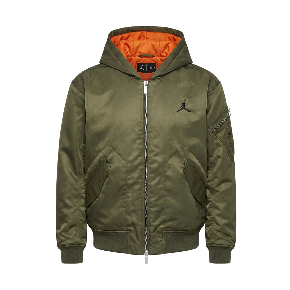 조던 레니게이드 플라이트 써마핏 후드 자켓 미디움 올리브 스타피쉬 (HV0541-222)(Jordan Renegade Flight Therma-Fit Hooded Jacket Medium Olive Starfish (HV0541-222)) - 1