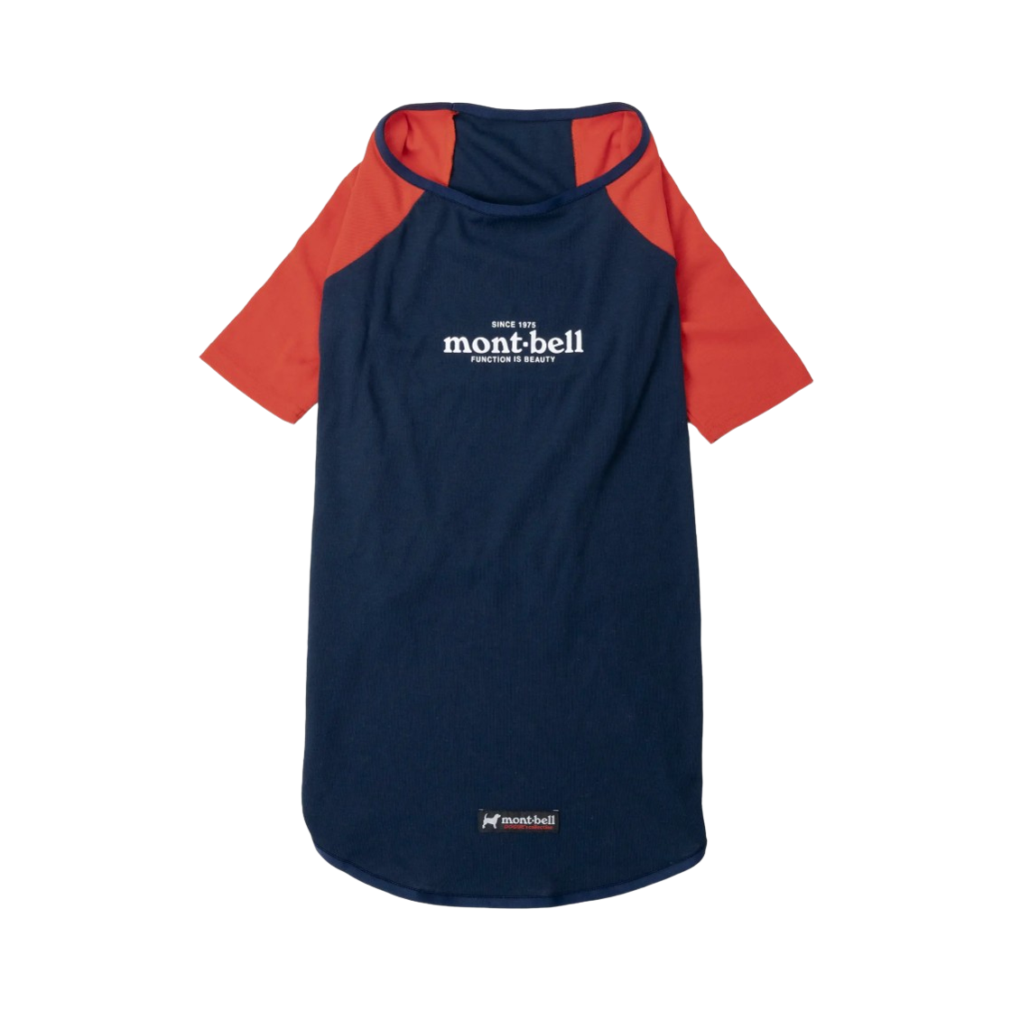 몽벨 위크론 도그 래글런 티셔츠 라지 네이비(Montbell Wickron Dog Raglan T-Shirt Large Navy)