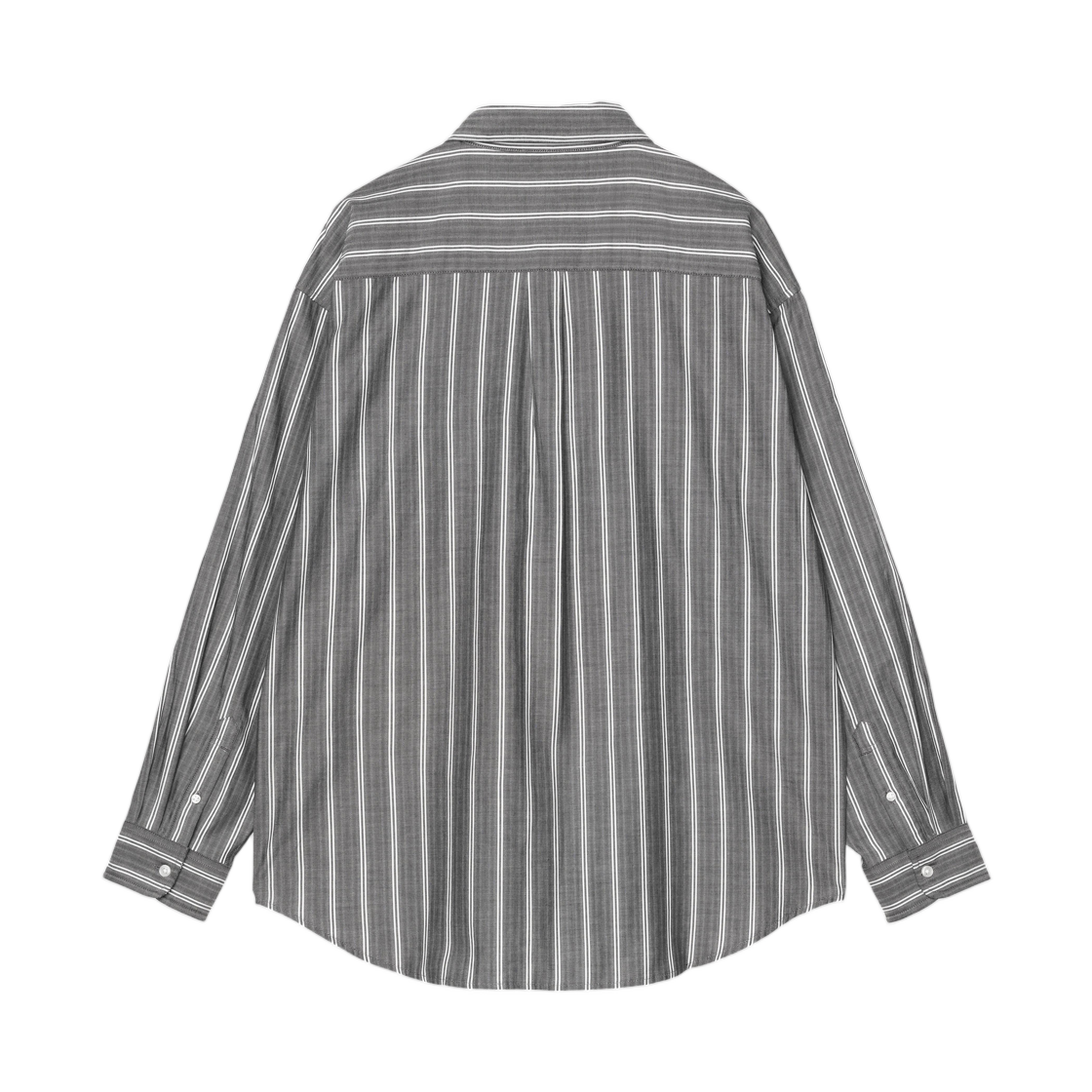 칼하트 WIP 롱슬리브 빌 셔츠 빌 스트라이프 블랙 화이트(Carhartt WIP L/S Beale Shirt Beale Stripe Black White) - 2