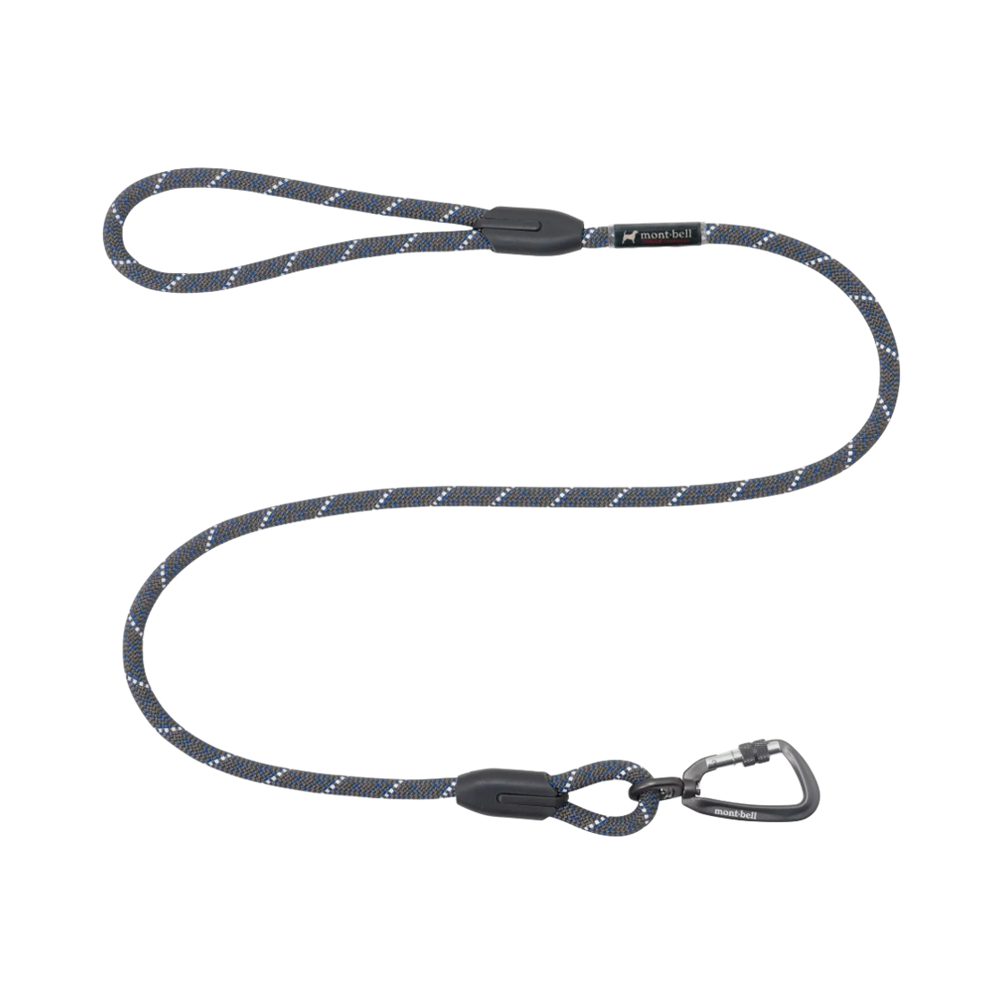 1134322 Montbell Dog Lead Rope S Dark Gray