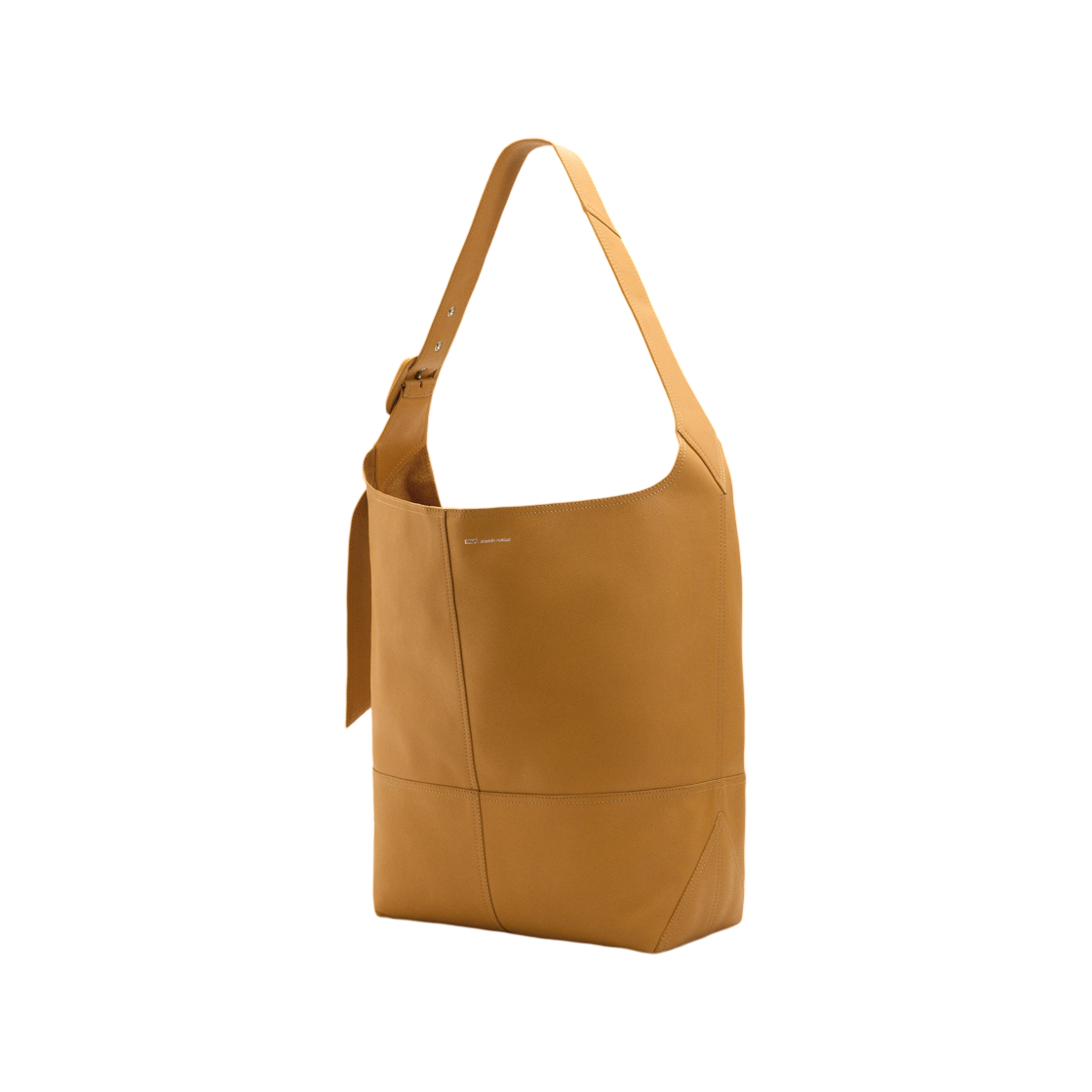 아미 옐로우 토뤼옹 레더 에티엔 크로스바디백 허니(AMI Yellow Taurillon Leather Etienne Crossbody Bag Honey) - 2