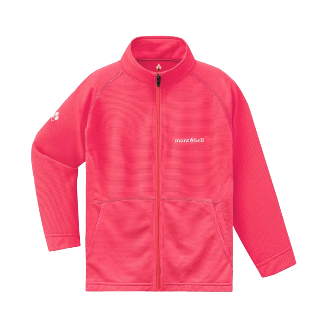 1114642 (Kids) Montbell Cool Full-Zip Shirt Pink