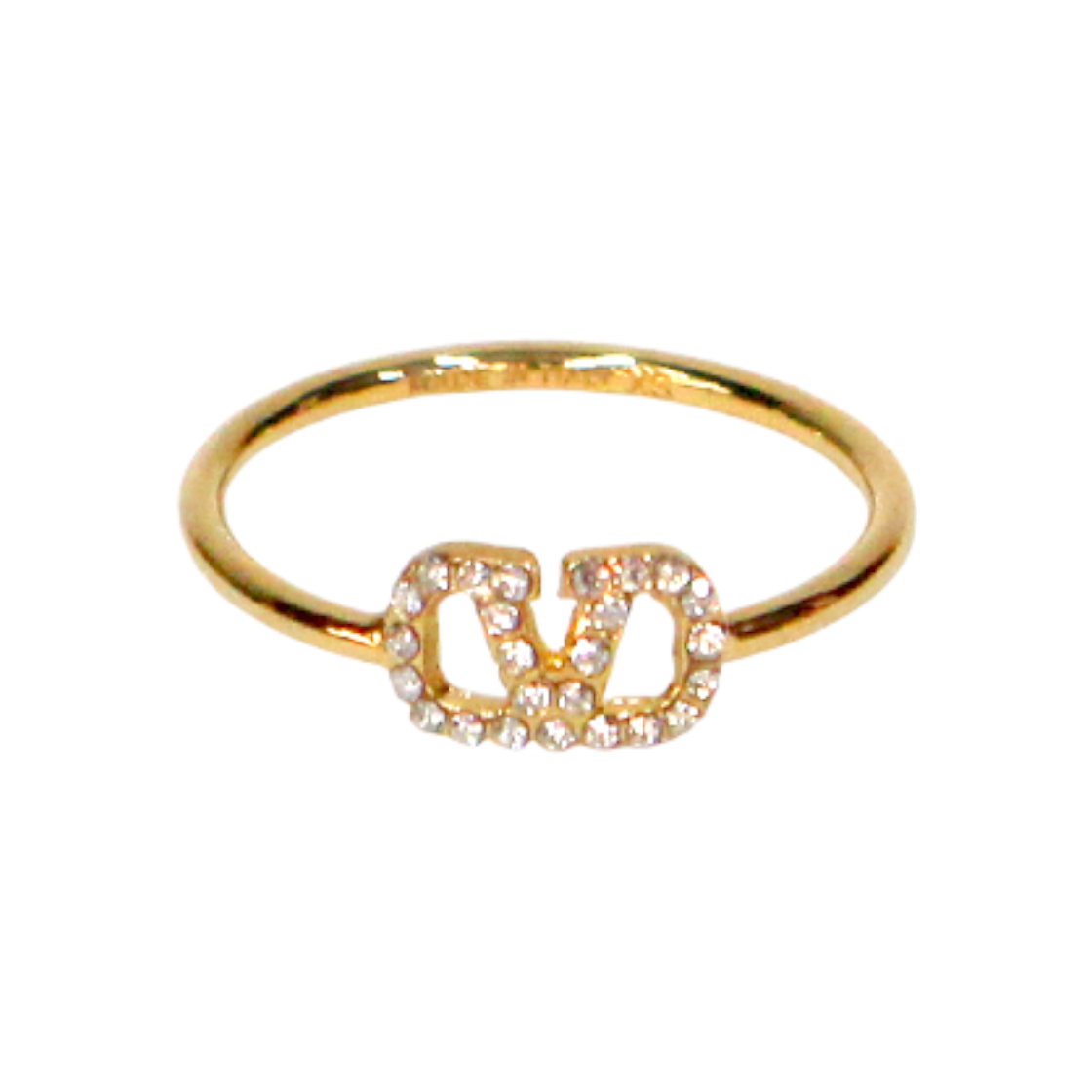 ITEGH5RGVOSU Valentino Cubic Garavani Gold Ring A-B48565
