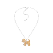 Yvmin Puppy Necklace Light Brown - 26SS
