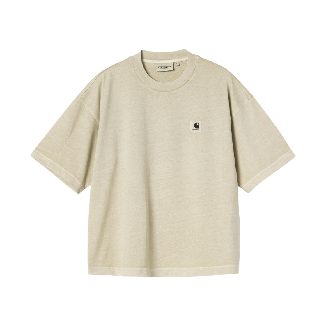 I033051-3IO-GD (W) Carhartt WIP S/S Nelson T-Shirt Stone Garment Dyed