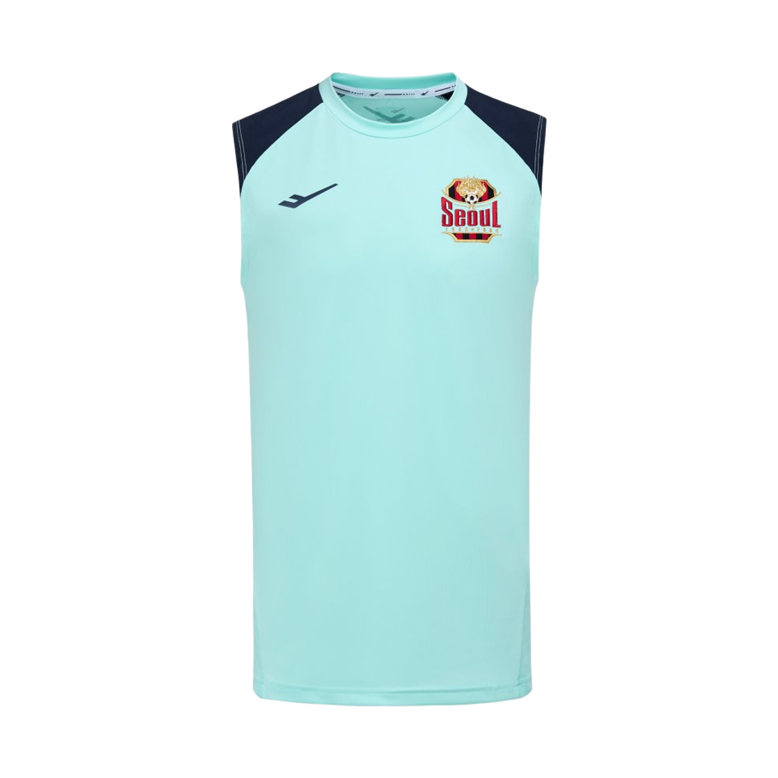 프로-스펙스 X FC서울 2026 FC서울 어센틱 민소매 연습복 상의 민트(PRO-SPECS X FC SEOUL 2026 FC SEOUL Authentic Sleeveless Training Top Mint)