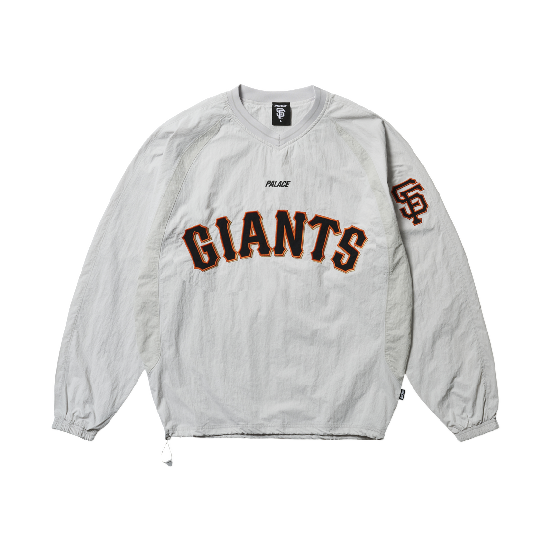 팔라스 x 샌프란시스코 자이언츠 쉘 크루 그레이 - 26SS(Palace x San Francisco Giants Shell Crew Grey - 26SS) - 1
