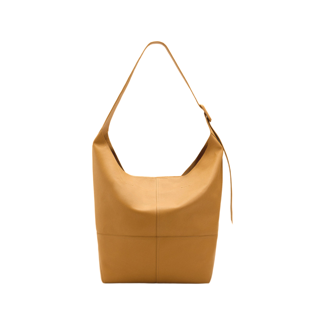 아미 옐로우 토뤼옹 레더 에티엔 크로스바디백 허니(AMI Yellow Taurillon Leather Etienne Crossbody Bag Honey) - 3