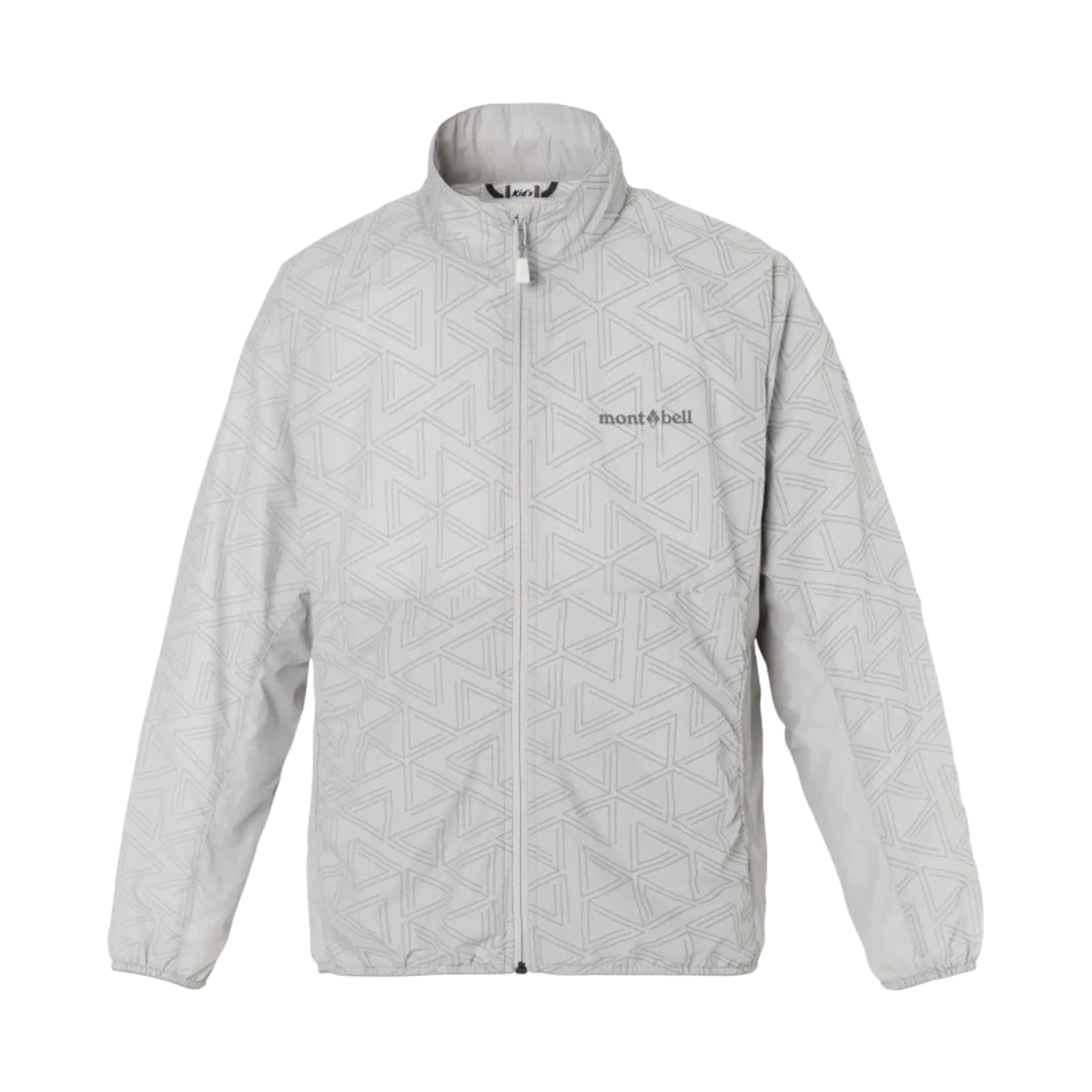 1103363 (Kids) Montbell Reflec Wind Jacket Light Gray