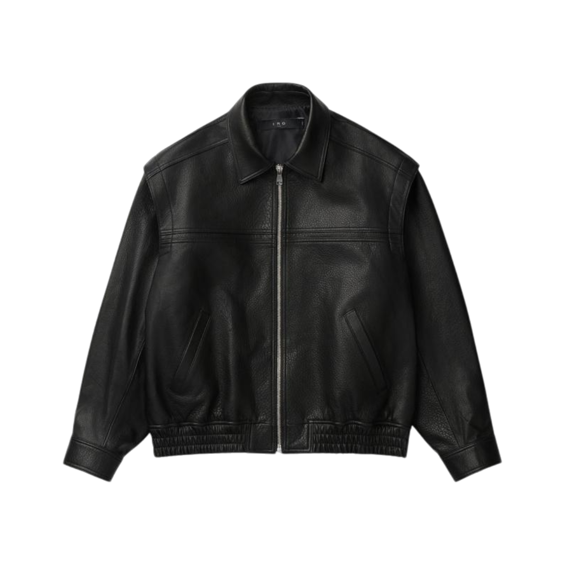 IQJLS26701BKX IRO Volant Leather Flight Jacket Black