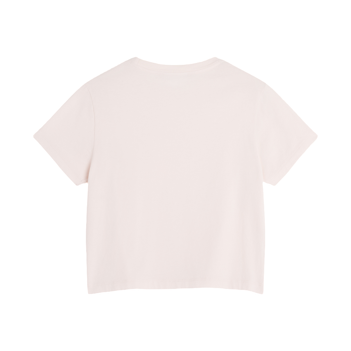 (W) 메종 키츠네 베이비 폭스 베이비 티셔츠 모브((W) Maison Kitsune Baby Fox Baby T-Shirt Mauve) - 2