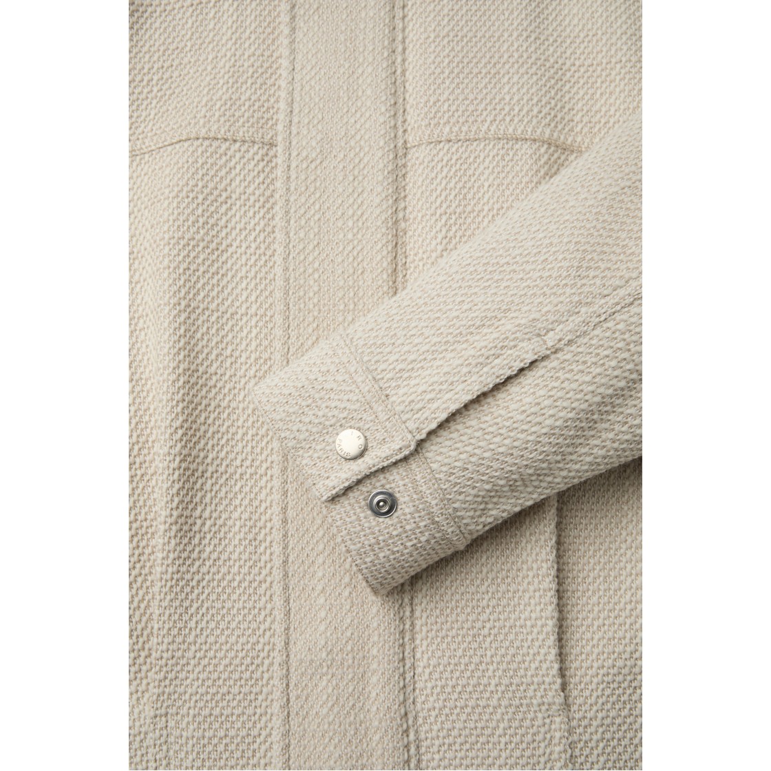 이로 갈레트 트위드 집업 카라 블루종 아이보리(IRO Galet Tweed Zip-Up Collared Blouson Ivory) - 5