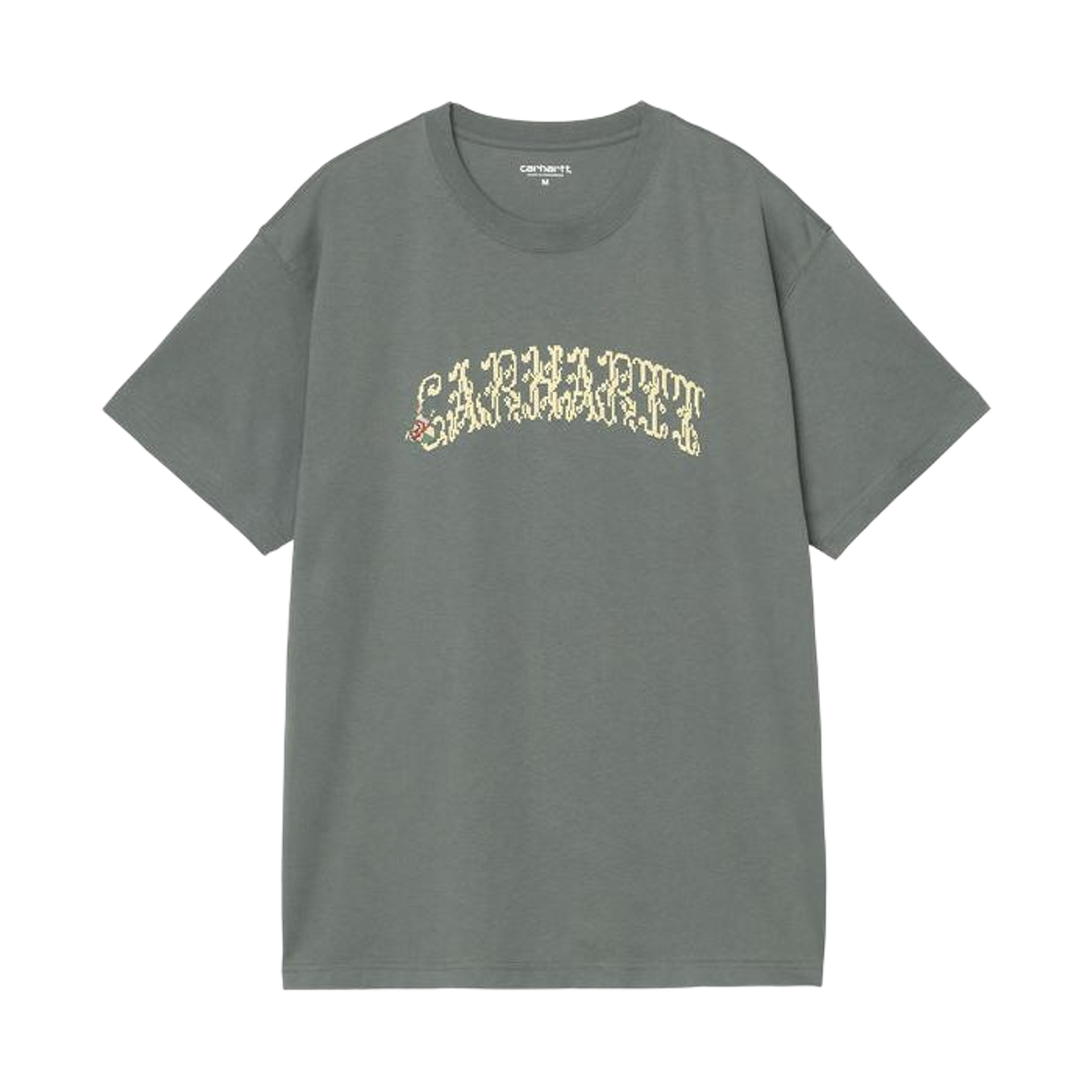 I036212-3GD-XX Carhartt WIP S/S Monogram T-Shirt Velvet Green