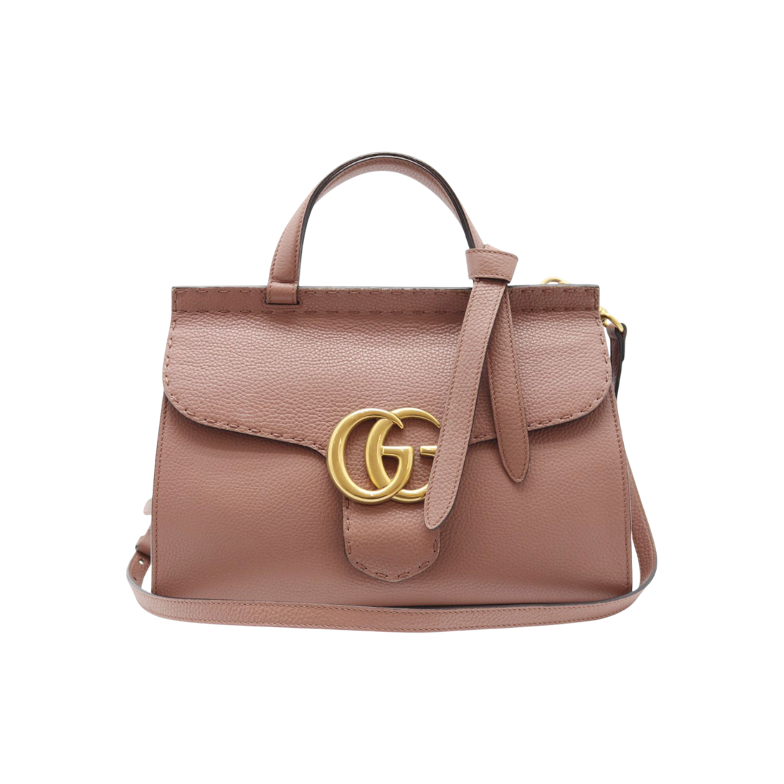 IT6TLSRJR34G Gucci 421890 GG Marmont Small Top Handle Bag