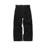Polyteru 1 Tuck Gosima Pants Black
