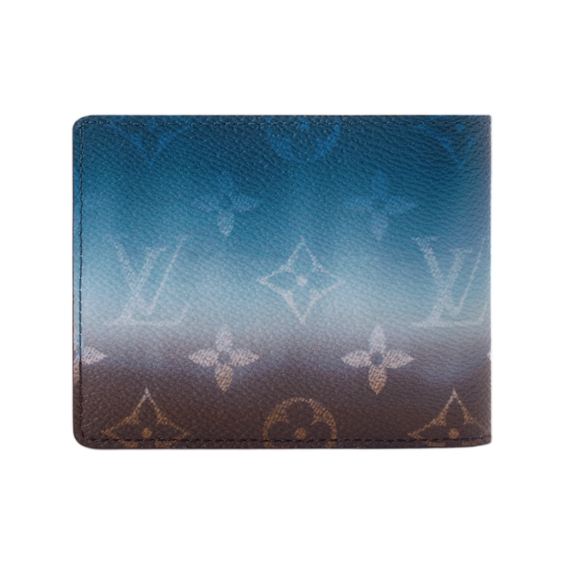 루이비통 슬렌더 월렛 블루 모노그램 피그먼트(Louis Vuitton Slender Wallet Blue Monogram Pigment) - 3