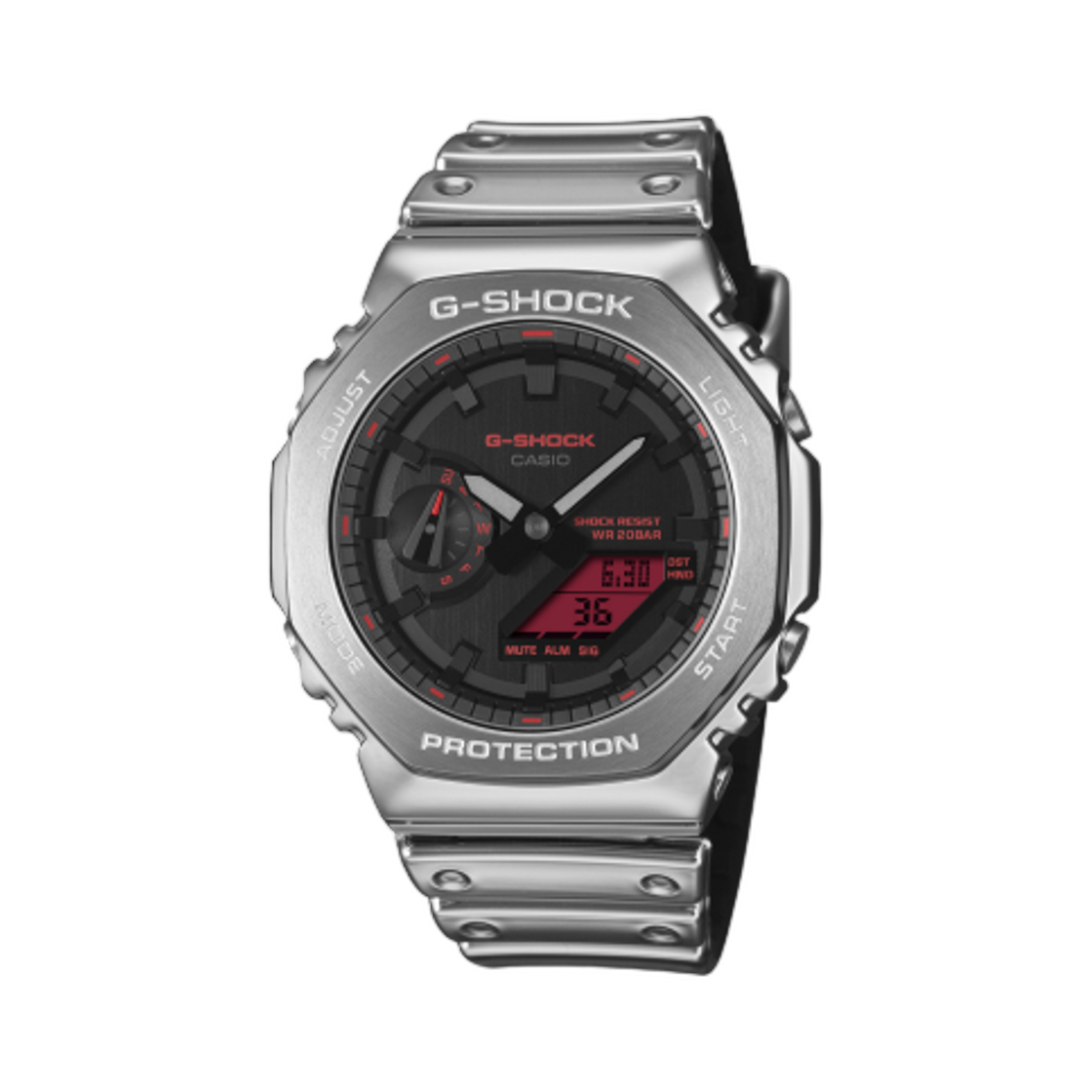 카시오 지샥 GM-2100YRA-8A 실버(Casio G-Shock GM-2100YRA-8A Silver)