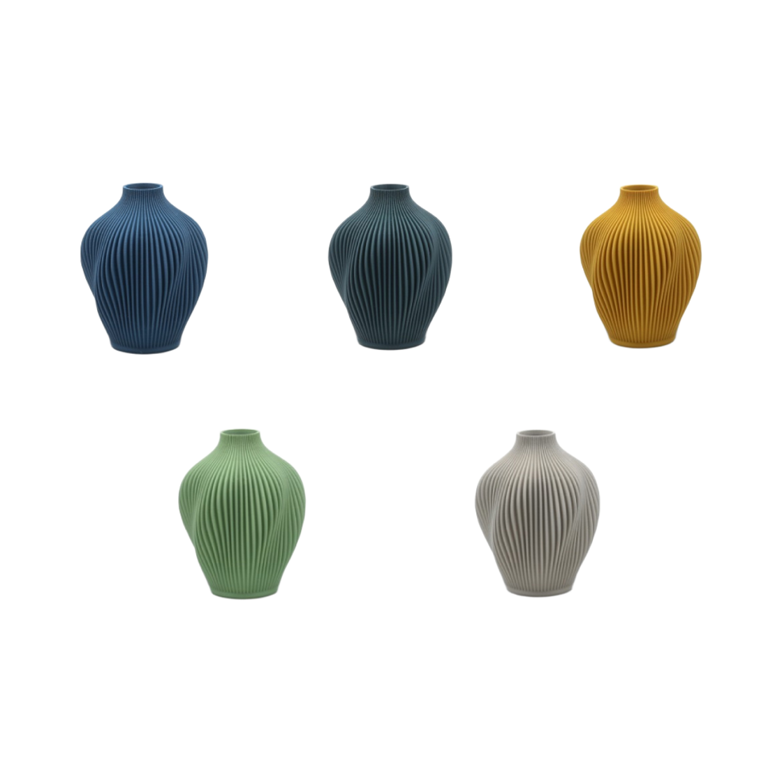 이노메싸 레이어드앤 파곳 플라워 베이스 V150 (드라이 플라워 전용)(INNOMETSA LAYERED & Fagot Flower vase V150 (5 Colors)) - 1