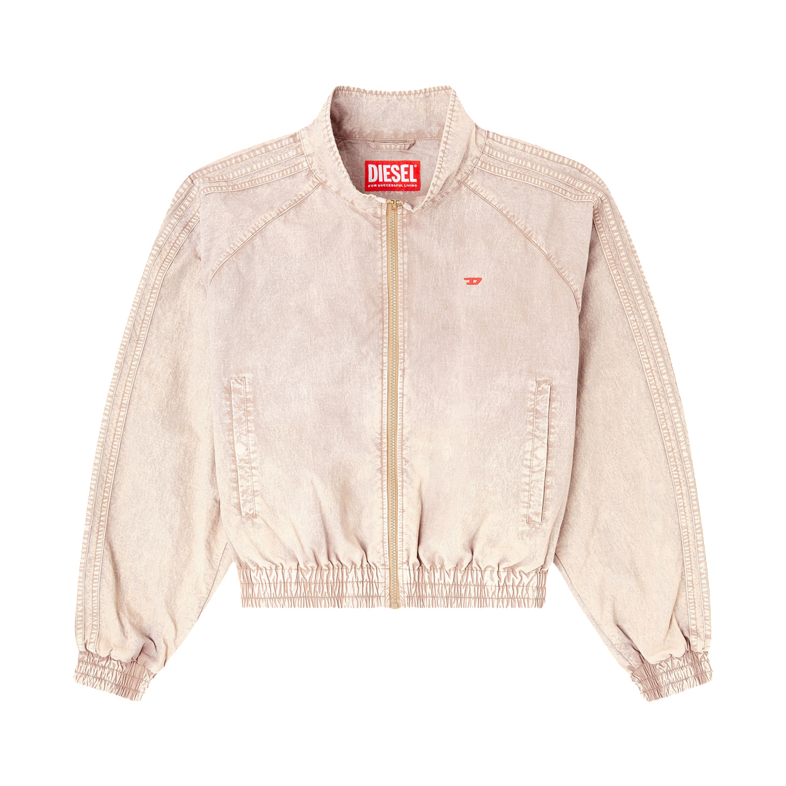 (W) 디젤 G-아덴 윈드브레이커 인 트리티드 타슬란 베이지((W) Diesel G-Arden Windbreaker In Treated Taslan Beige) - 1