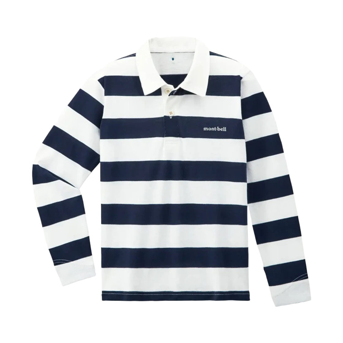 1104914 (Kids) Montbell Wickron Rugger Shirt Midnight Blue